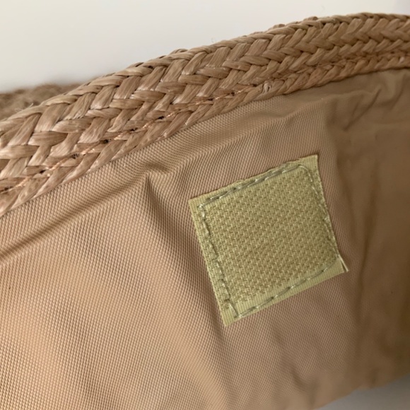 Vintage Gloria Astor Straw Clutch bag - Luna & Soleil - Picture 8 of 10